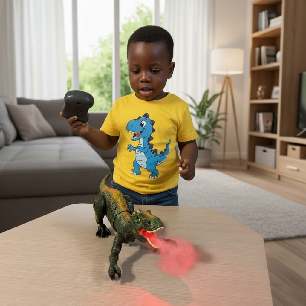 The Fire-Breathing Robo T-Rex