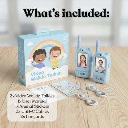 ChatBuddy | Kids Video Walkie Talkie (One Pair)