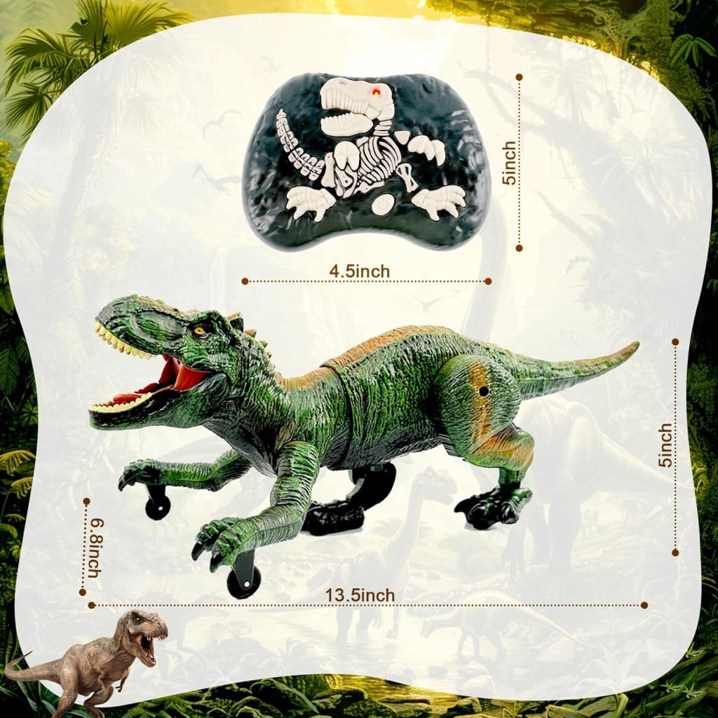 The Fire-Breathing Robo T-Rex