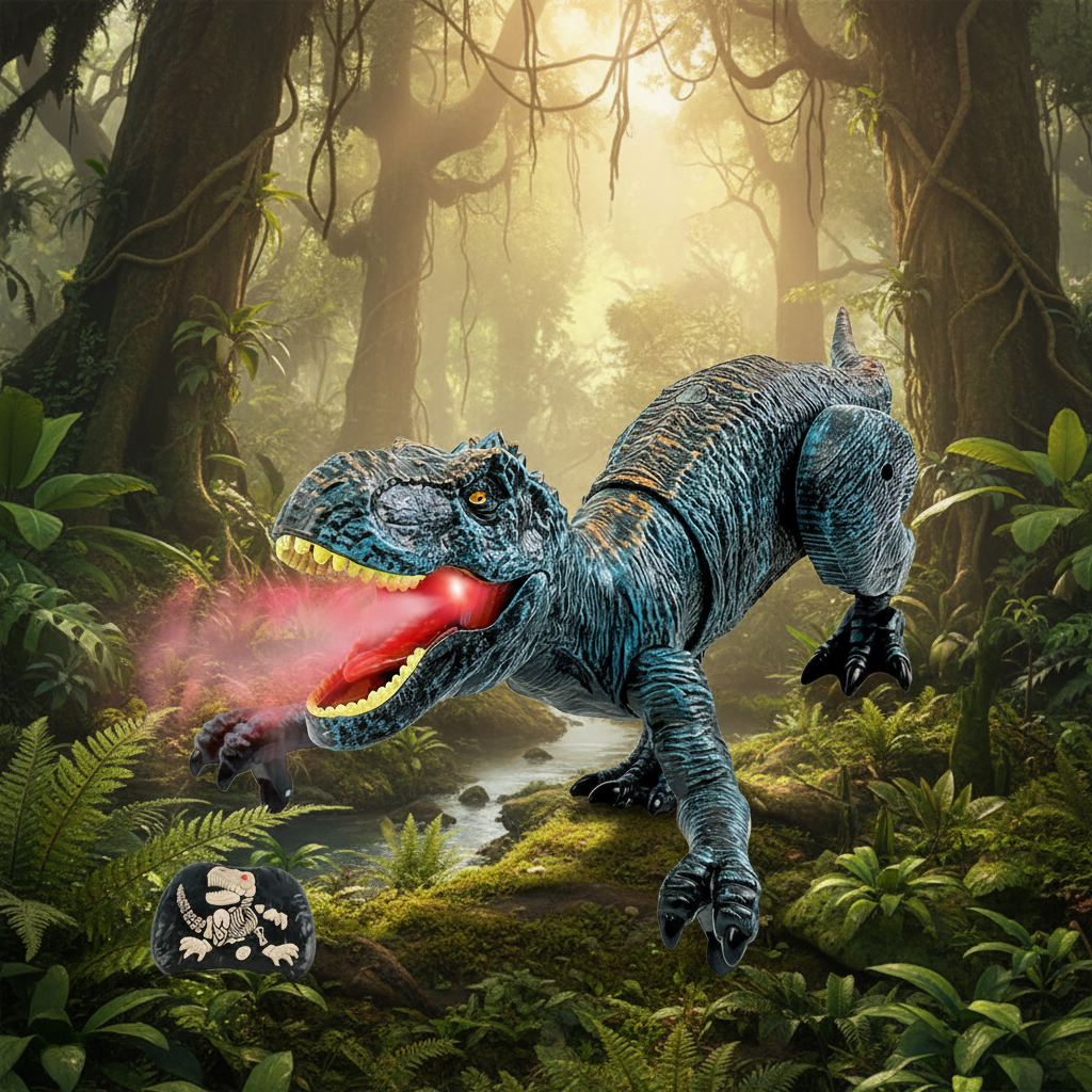 The Fire-Breathing Robo T-Rex